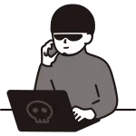 Bad Guy Calling SVG Icon
